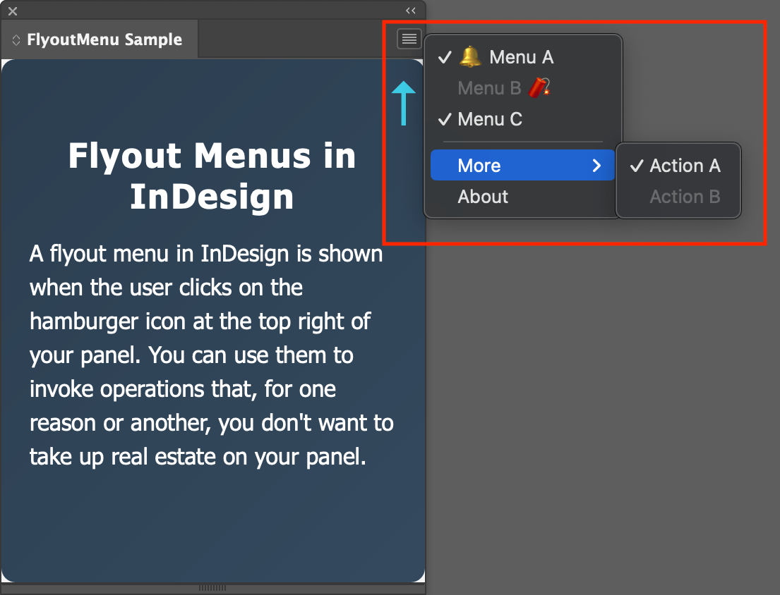 Flyout Menu